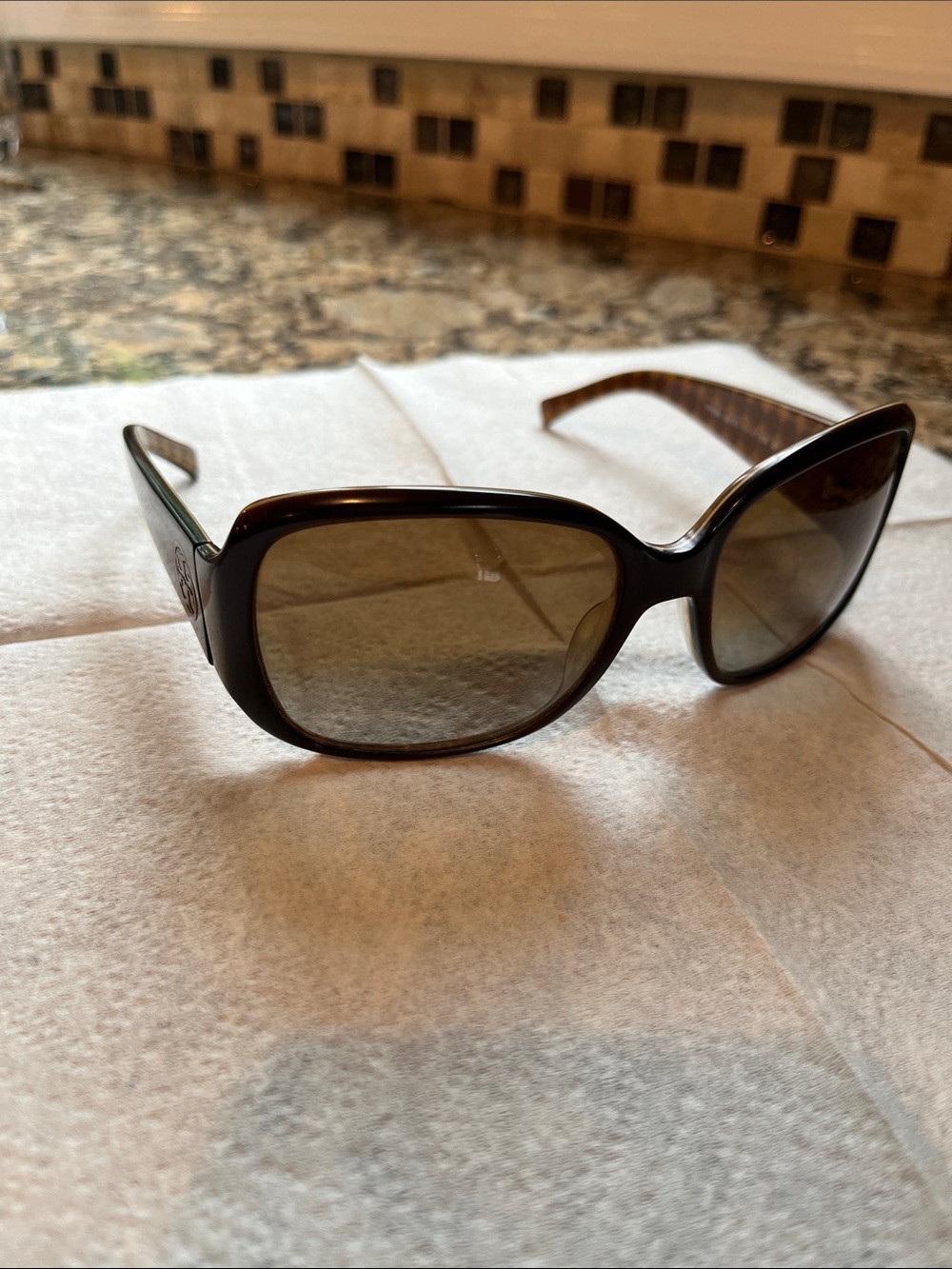 Tory Burch Brown Sunglasses